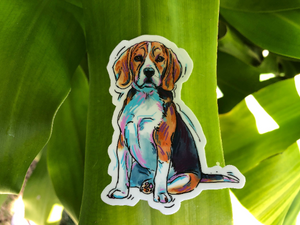 Beagle Sticker Decal for Beagle Mama