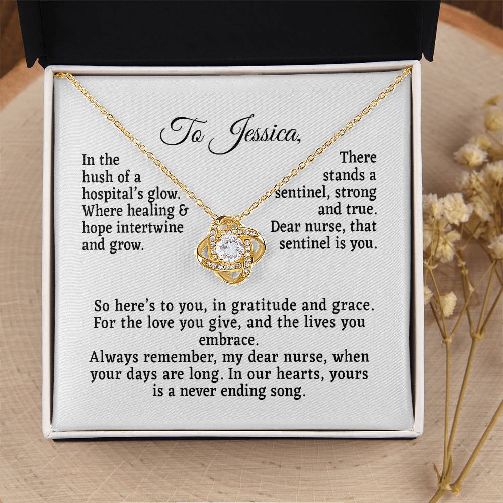 Nurse Appreciation and Gratitude Gift with Message Card and Presentation Box