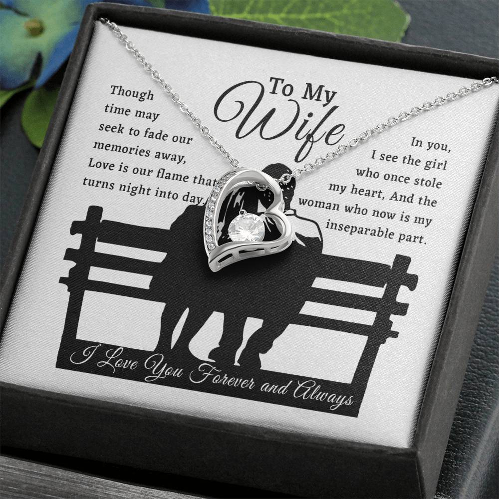 To My Wife... Forever Love Necklace
