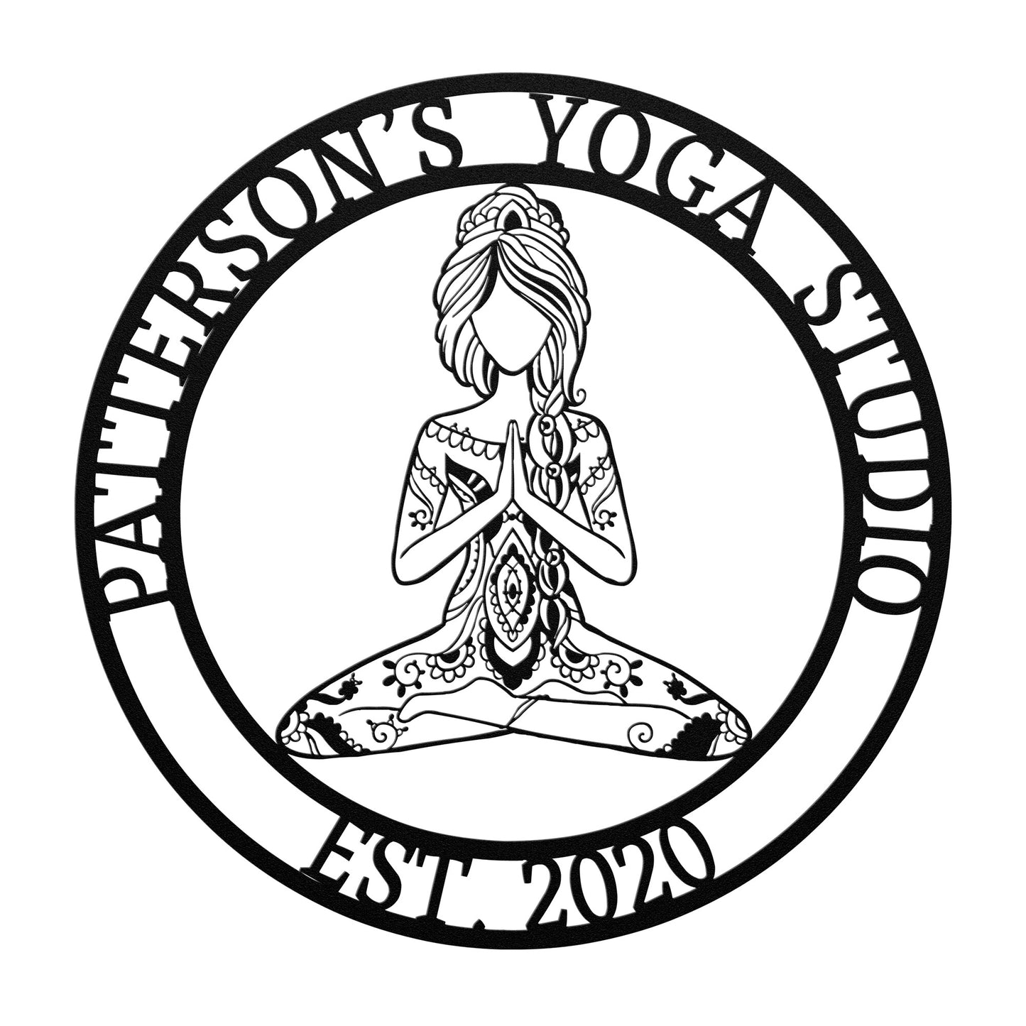 Yoga Studio Custom Sign