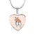 Corgi Heart Charm Necklace