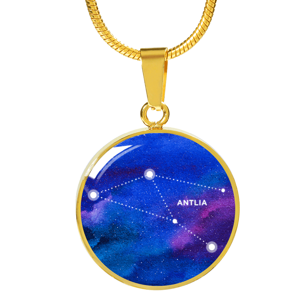 Antlia Constellation Necklace