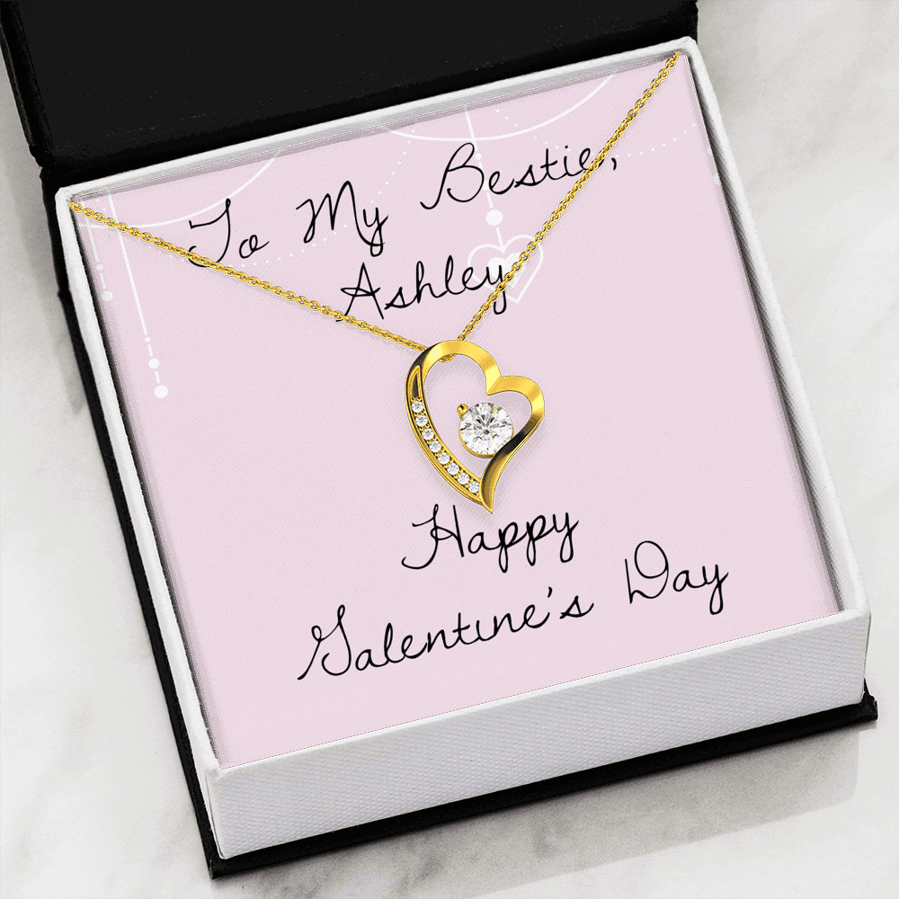 To My Bestie, Galentine's Day gift for her, Valentine's Day for her, gift for BFF,