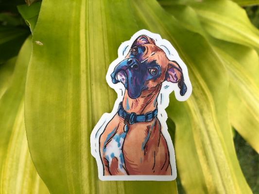 Boxer Sticker Decal