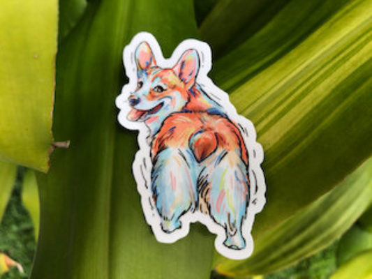 Corgi Sticker Decal