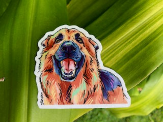 German Shepherd Sticker Decal