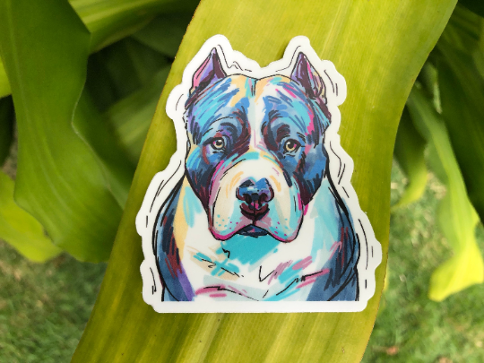 Pitbull Sticker Decal