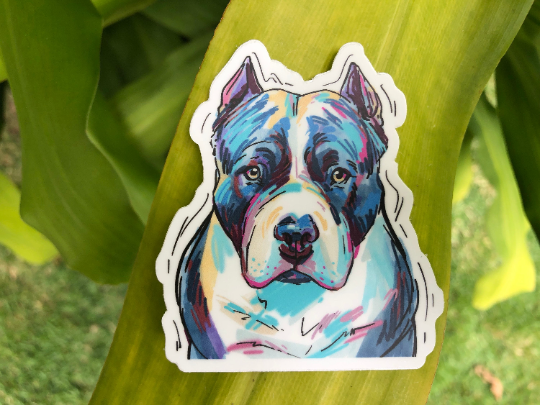 Pitbull Sticker Decal