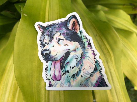 Siberian Husky Sticker Decal