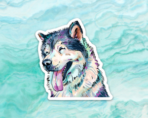 Siberian Husky Sticker Decal