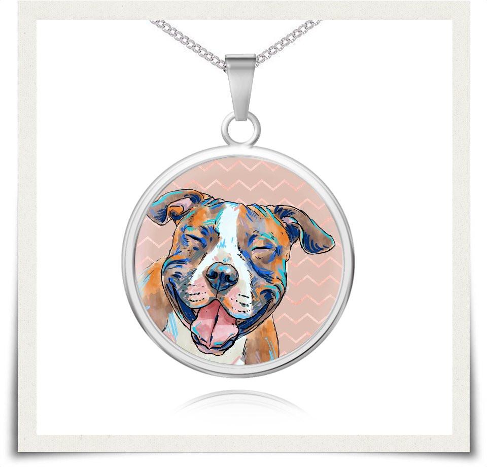 Jewelry - American Staffordshire Terrier Charm Necklace