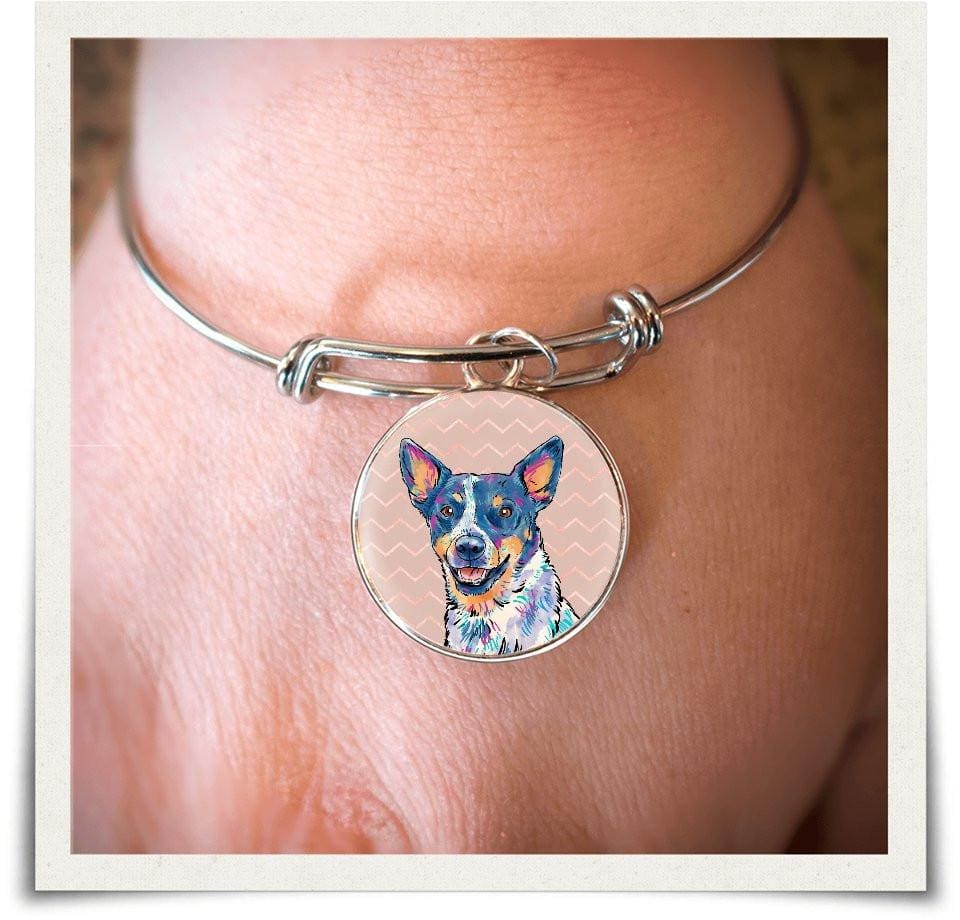 Jewelry - Australian Cattle Dog Bangle Bracelet