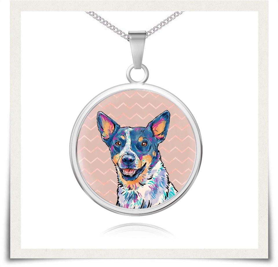 Jewelry - Australian Cattle Dog Charm Necklace