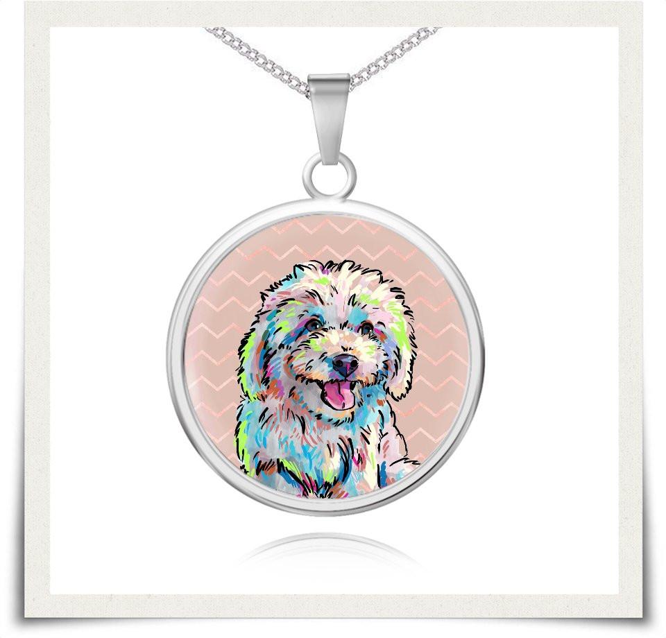 Jewelry - Bichon Frise Charm Necklace