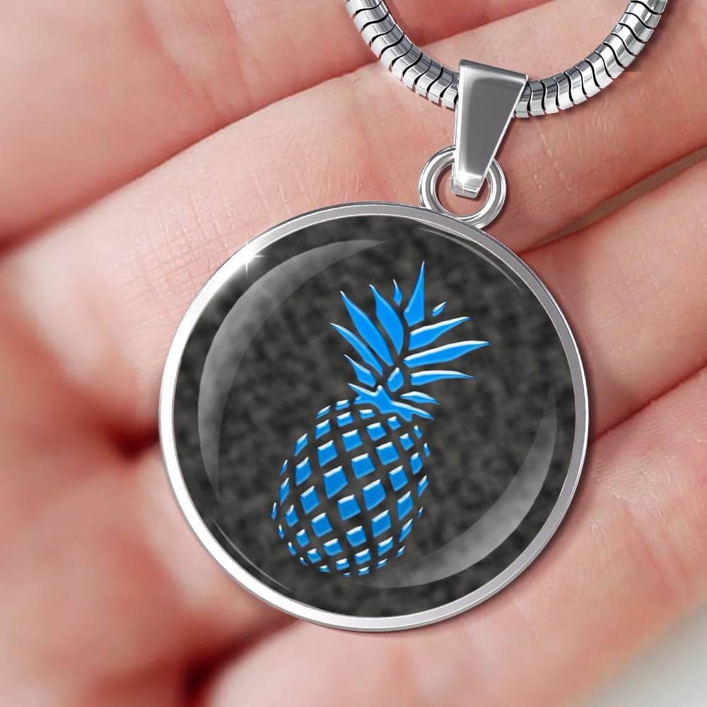 Jewelry - Ice Blue Pineapple