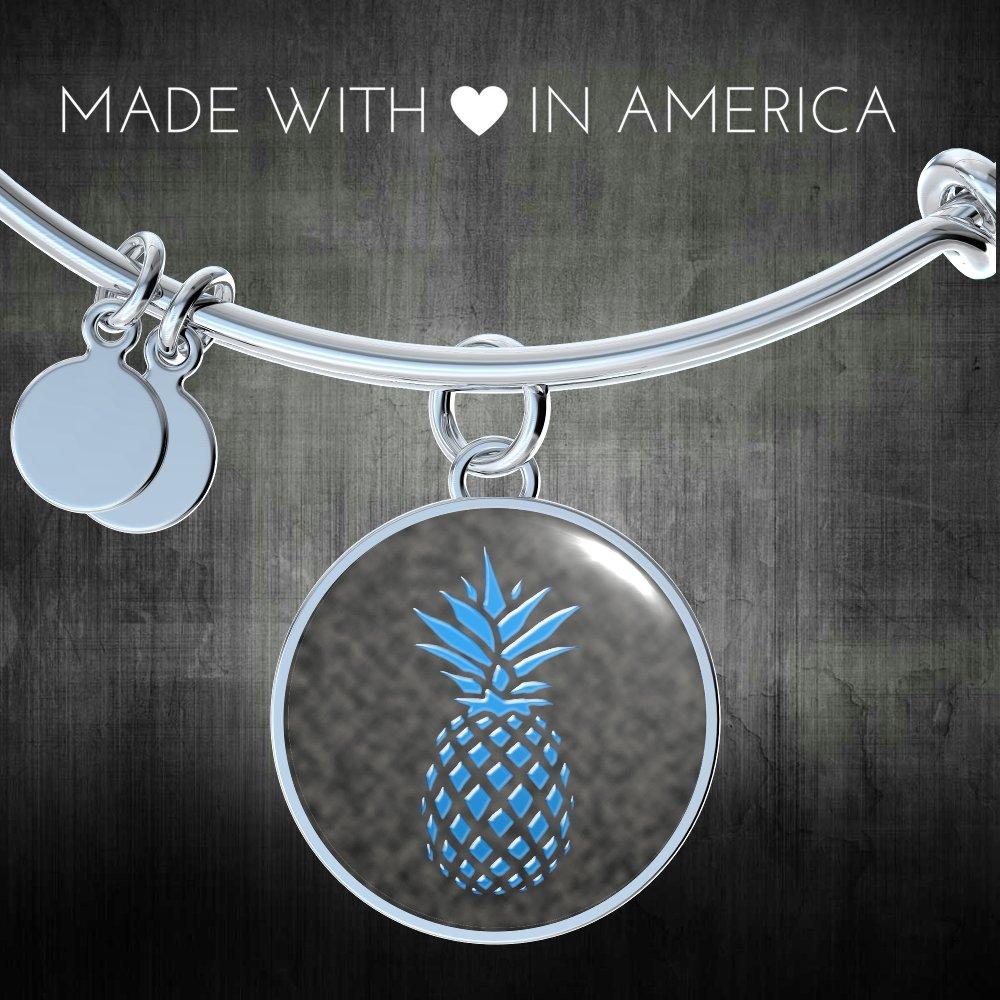 Jewelry - Ice Blue Pineapple