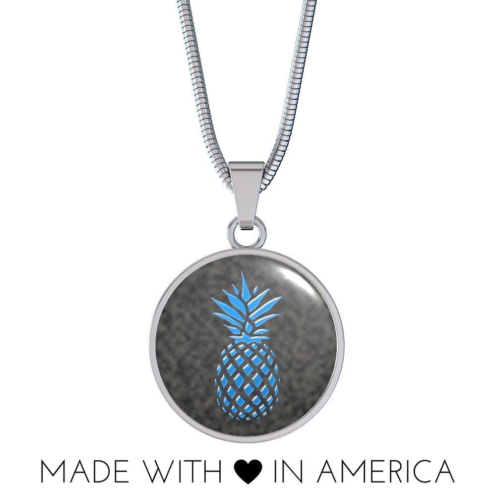 Jewelry - Ice Blue Pineapple