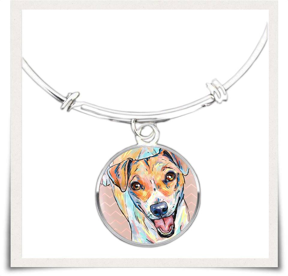 Jewelry - Jack Russell Terrier Bangle Bracelet