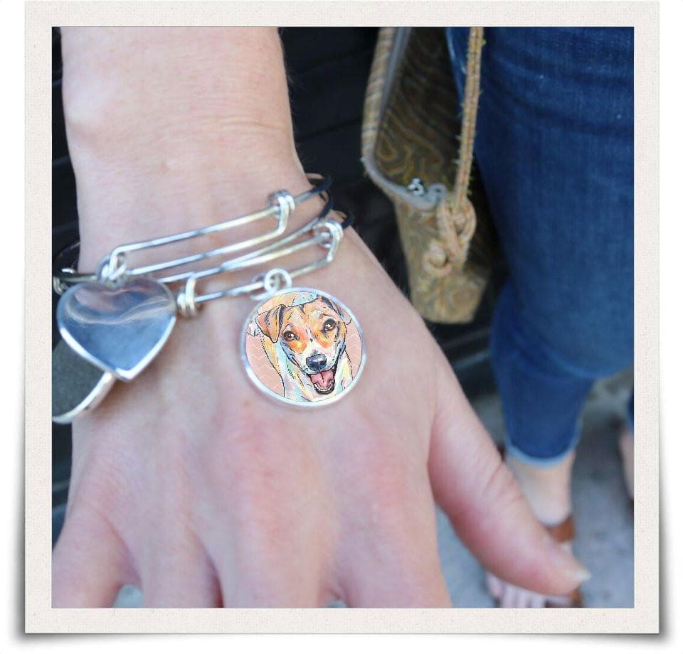 Jewelry - Jack Russell Terrier Bangle Bracelet