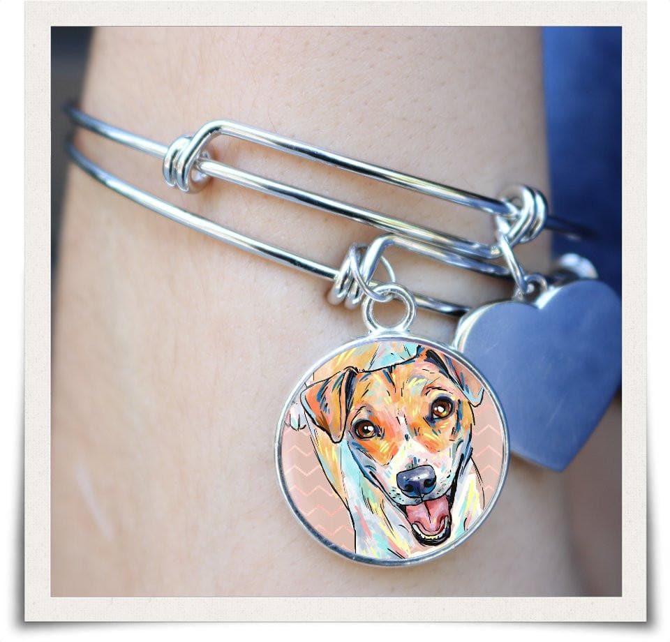 Jewelry - Jack Russell Terrier Bangle Bracelet