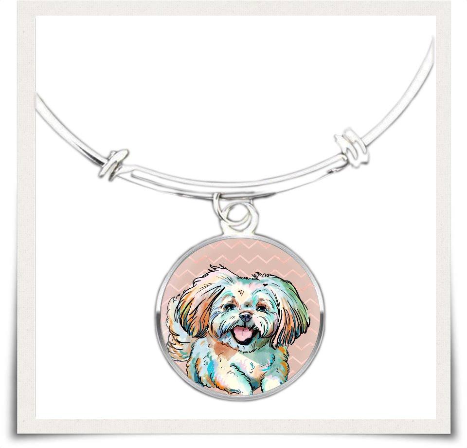 Jewelry - Shih Tzu Bangle Bracelet