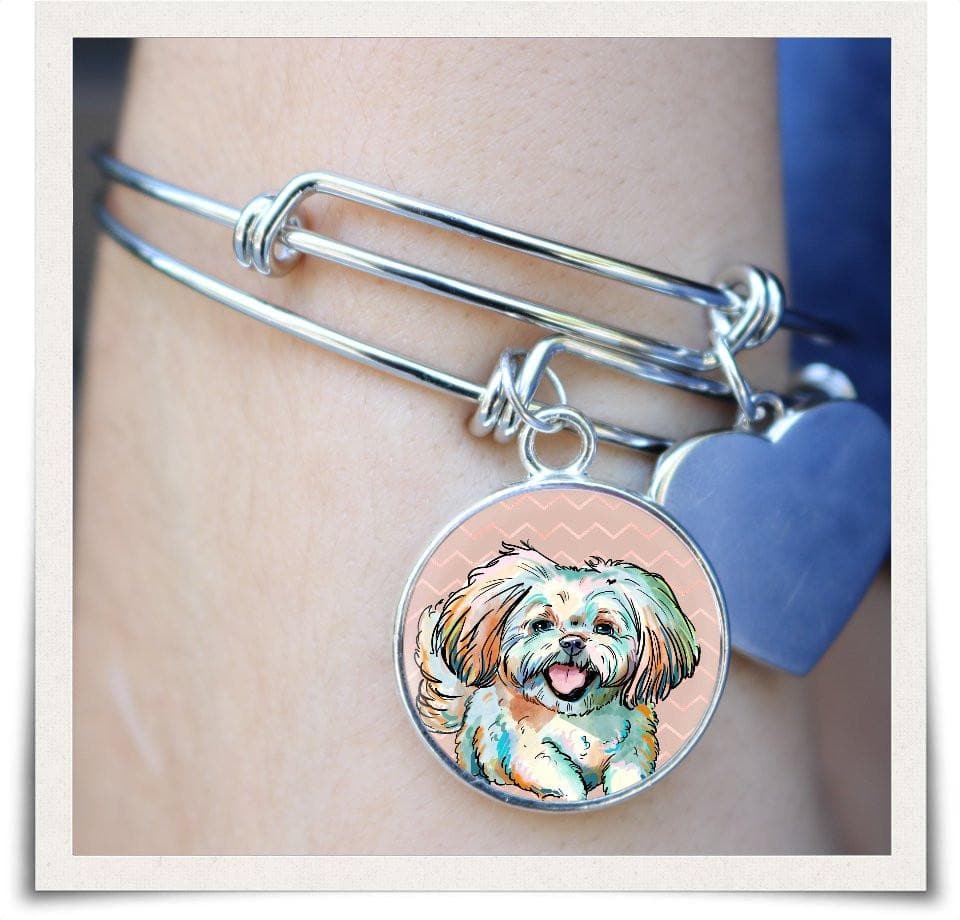 Jewelry - Shih Tzu Bangle Bracelet