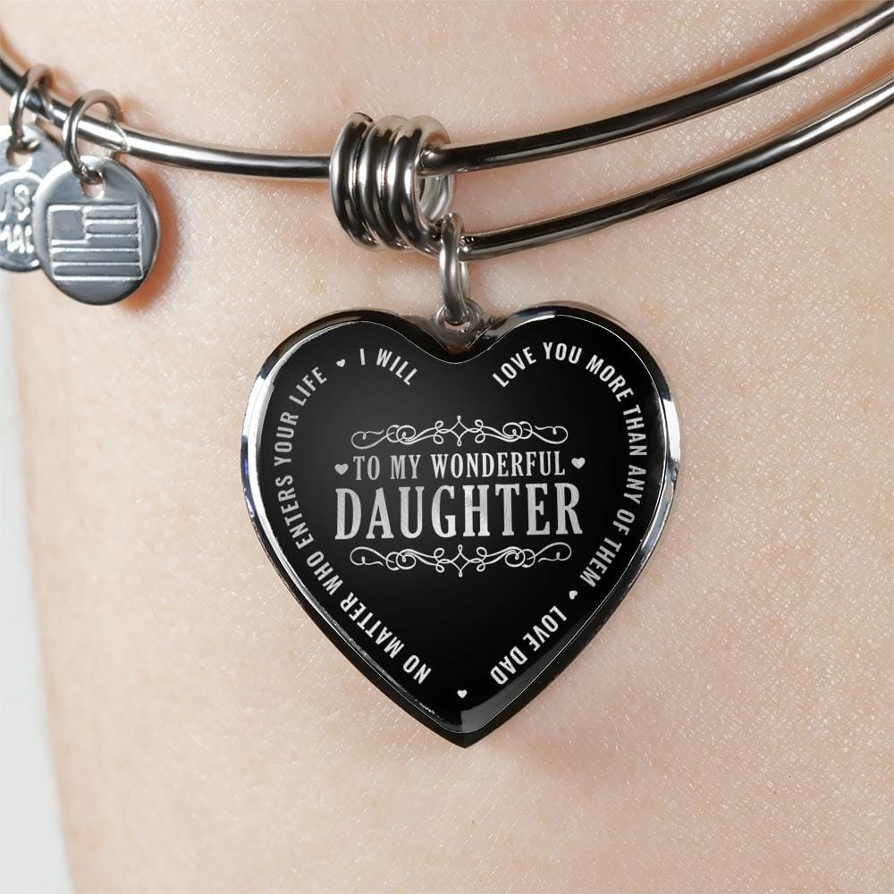Jewelry - To My Wonderful Daughter Necklace Or Bracelet