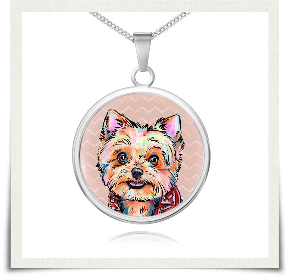 Jewelry - Yorkshire Terrier Charm Necklace