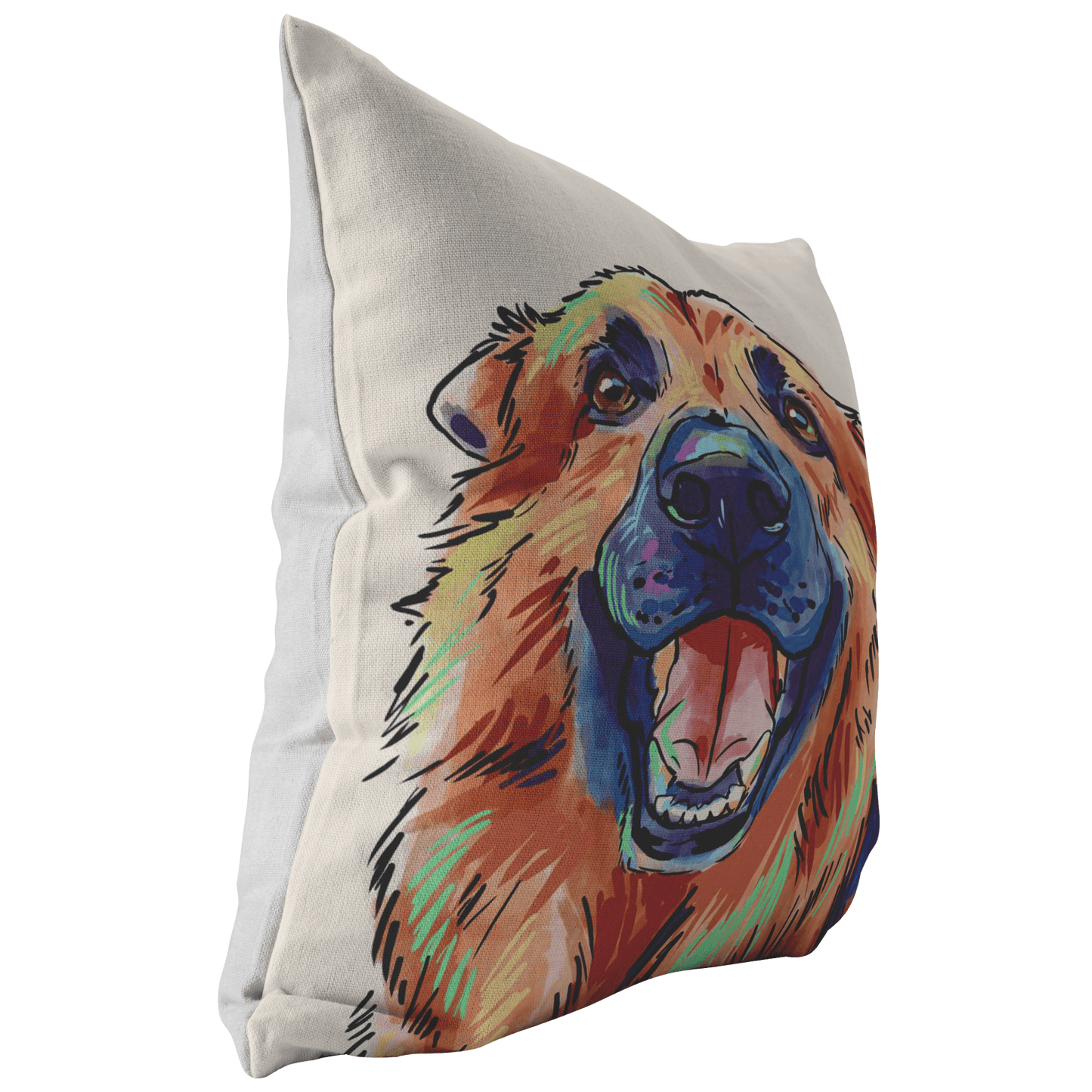 German Shepherd Pillow Cover Only One Sided Print, No Insert Included, No Home is Complete Without a German Shepherd,