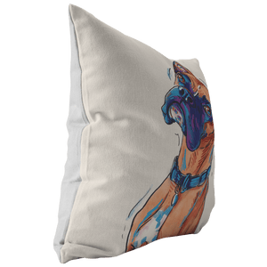 Boxer Dog Pillow Cover Only One Sided Print, No Insert Included, No Home is Complete Without a Boxer,